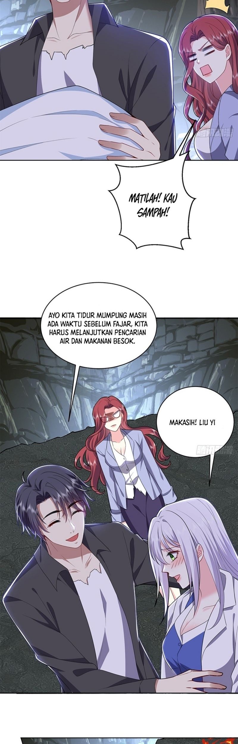 On a Deserted Island with Beautiful Sisters Chapter 3 - halaman 19