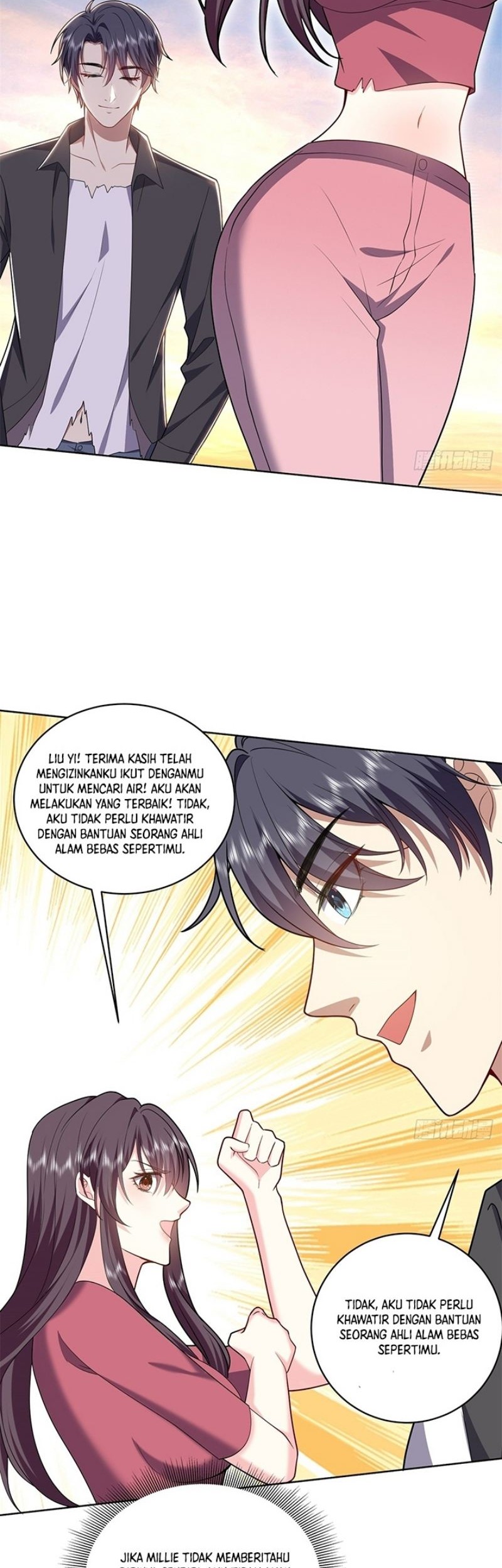 On a Deserted Island with Beautiful Sisters Chapter 3 - halaman 22
