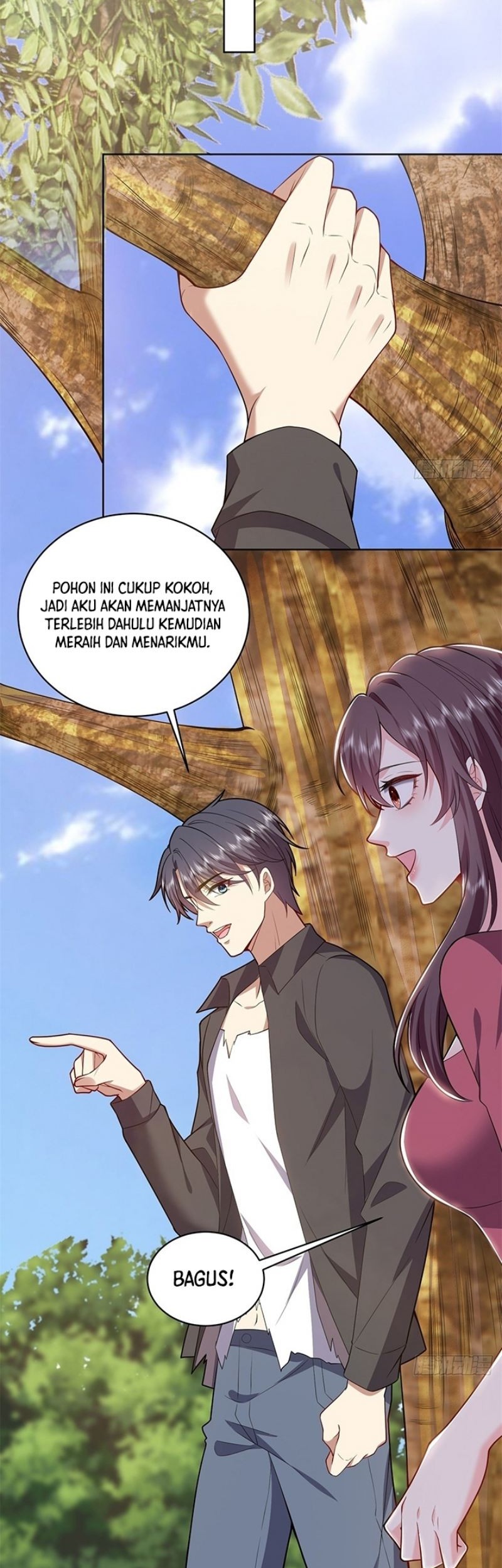 On a Deserted Island with Beautiful Sisters Chapter 3 - halaman 26