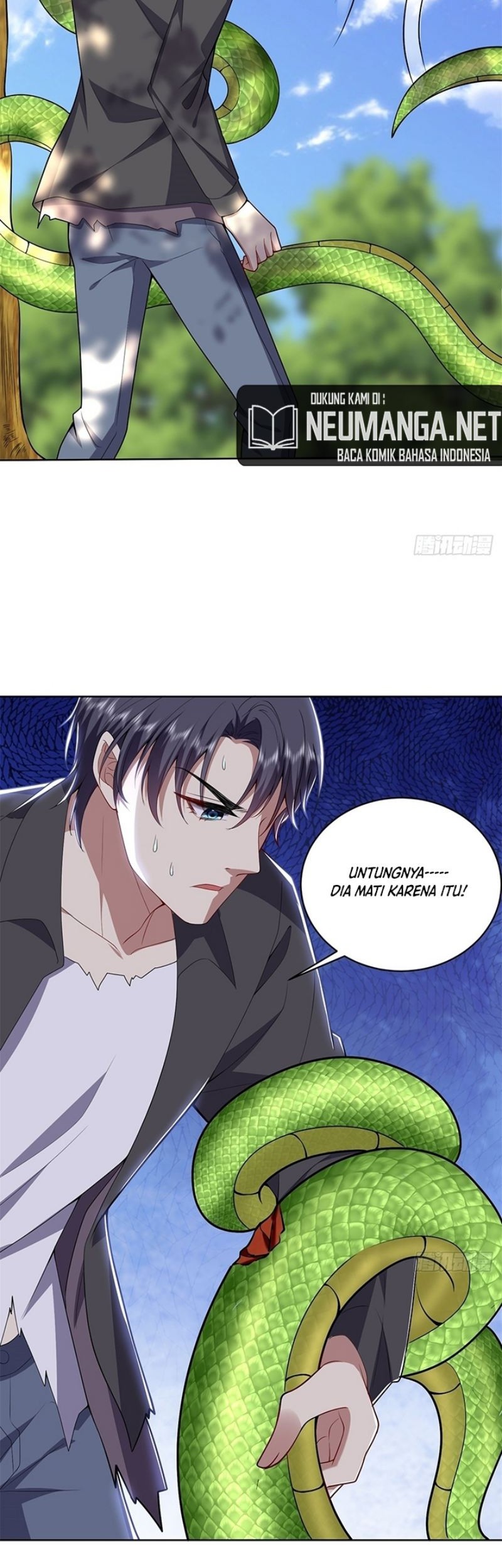 On a Deserted Island with Beautiful Sisters Chapter 3 - halaman 39