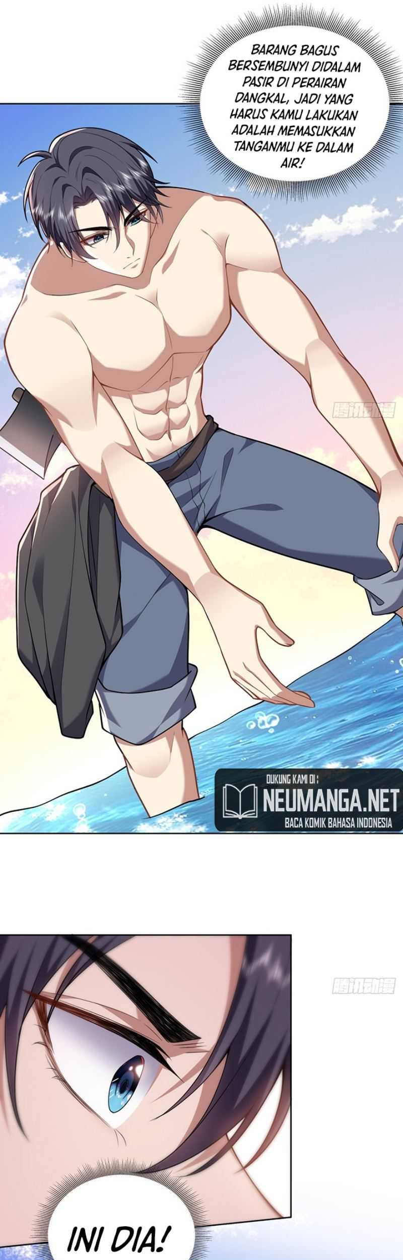 On a Deserted Island with Beautiful Sisters Chapter 4 - halaman 10