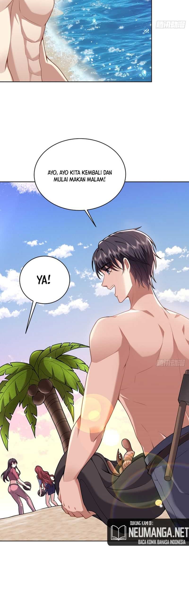 On a Deserted Island with Beautiful Sisters Chapter 4 - halaman 27