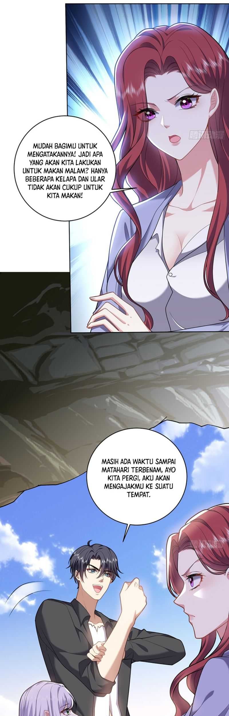 On a Deserted Island with Beautiful Sisters Chapter 4 - halaman 4