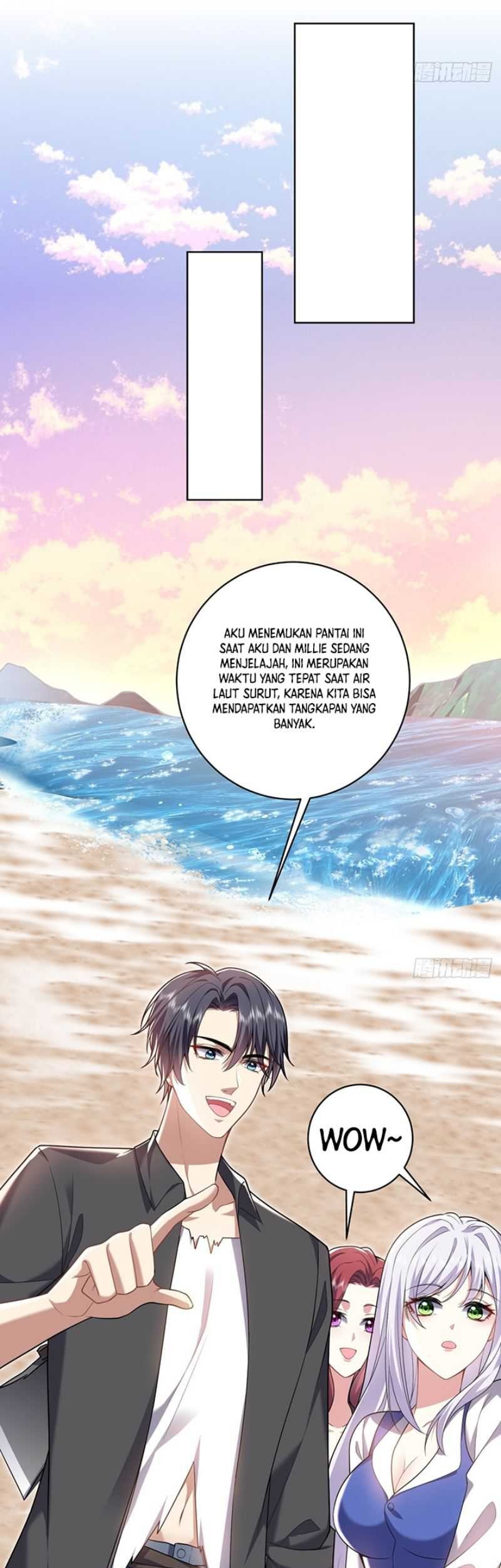 On a Deserted Island with Beautiful Sisters Chapter 4 - halaman 6