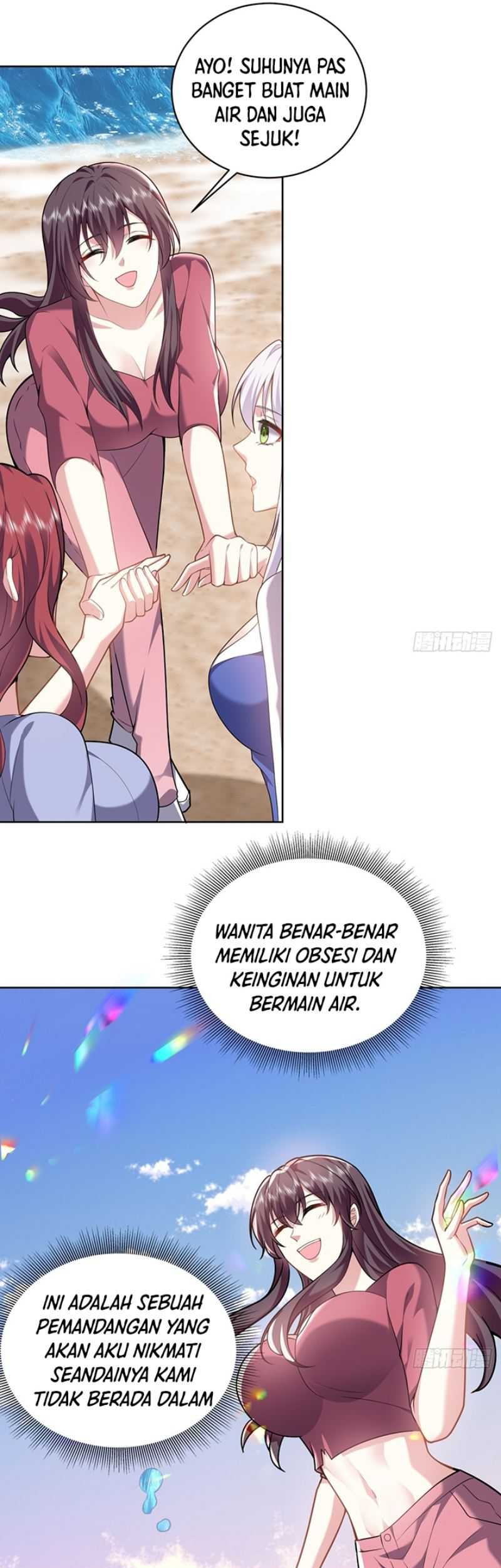 On a Deserted Island with Beautiful Sisters Chapter 4 - halaman 8