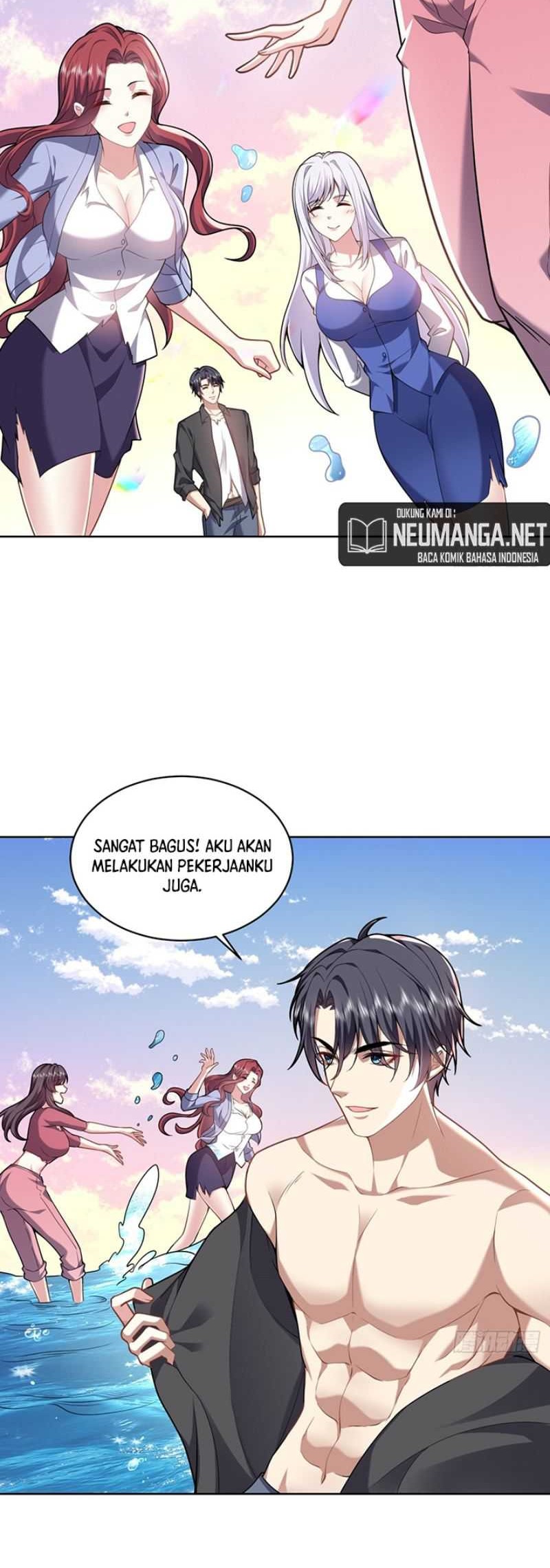 On a Deserted Island with Beautiful Sisters Chapter 4 - halaman 9