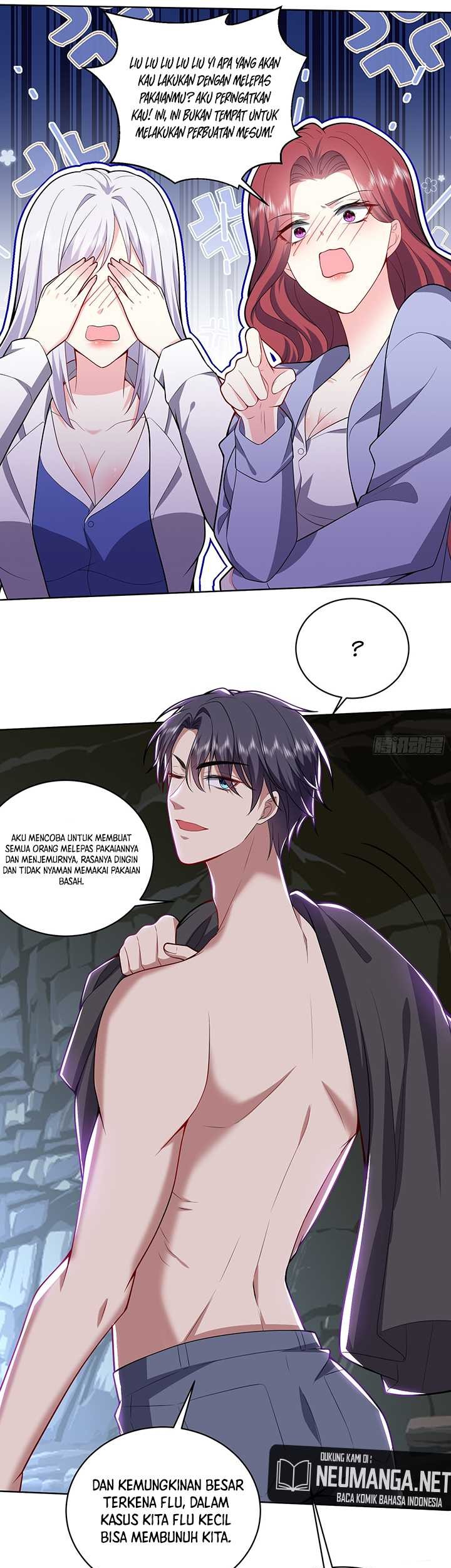 On a Deserted Island with Beautiful Sisters Chapter 5 - halaman 16