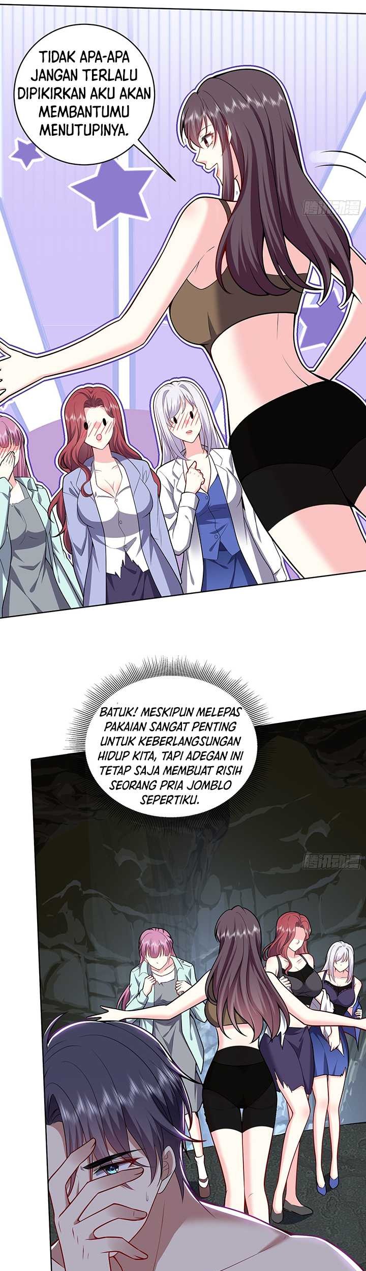 On a Deserted Island with Beautiful Sisters Chapter 5 - halaman 20