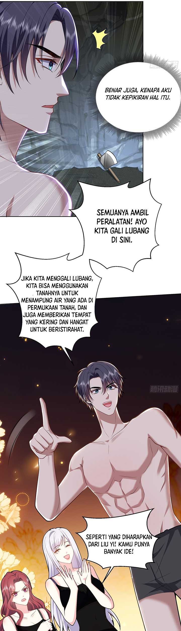 On a Deserted Island with Beautiful Sisters Chapter 5 - halaman 23
