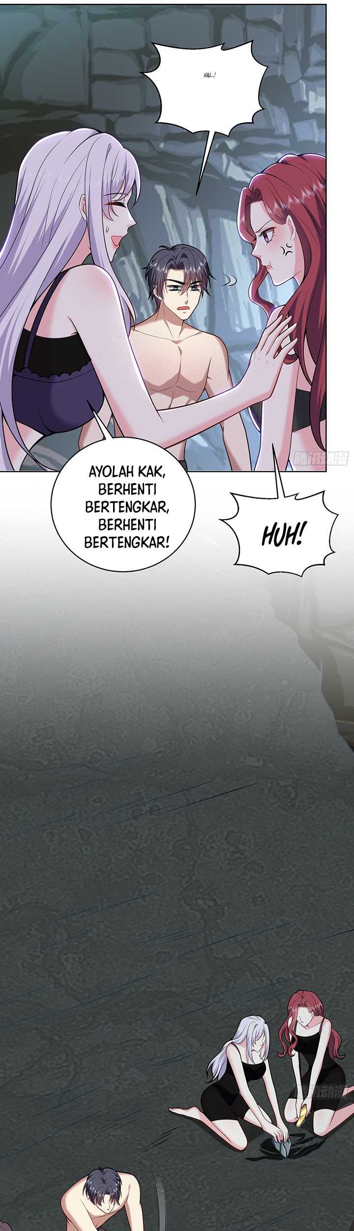 On a Deserted Island with Beautiful Sisters Chapter 5 - halaman 25