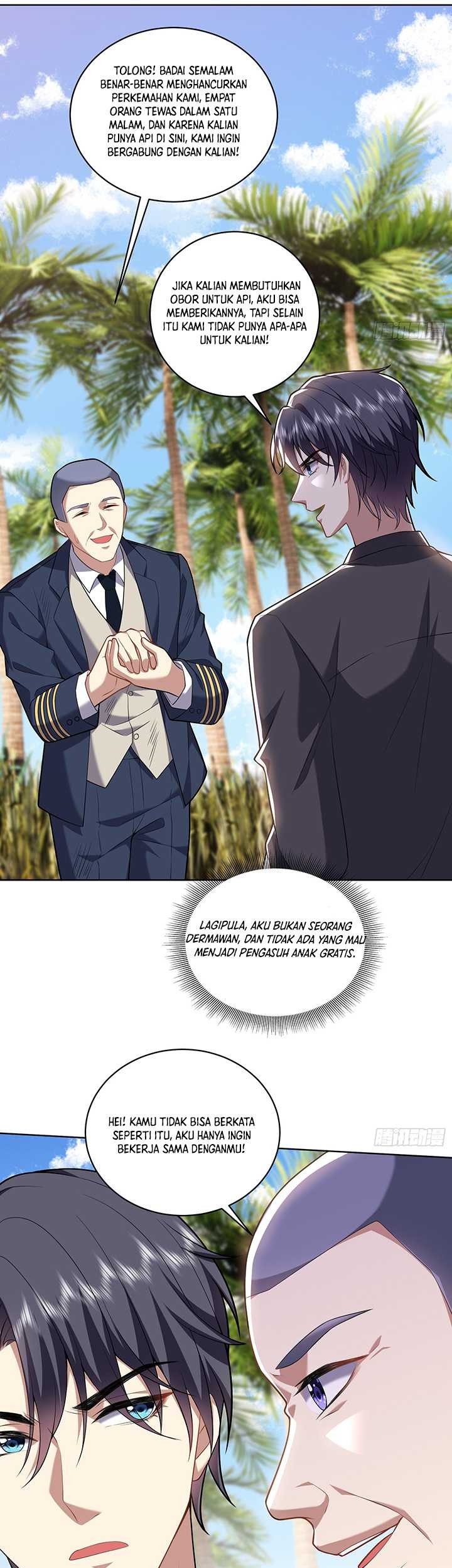 On a Deserted Island with Beautiful Sisters Chapter 5 - halaman 32