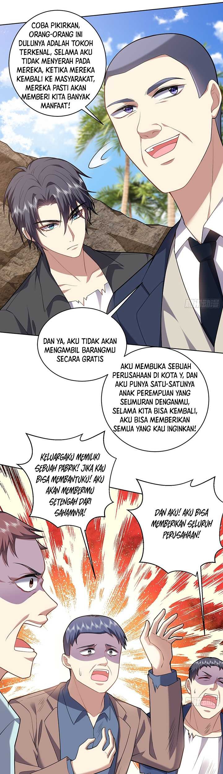 On a Deserted Island with Beautiful Sisters Chapter 5 - halaman 34