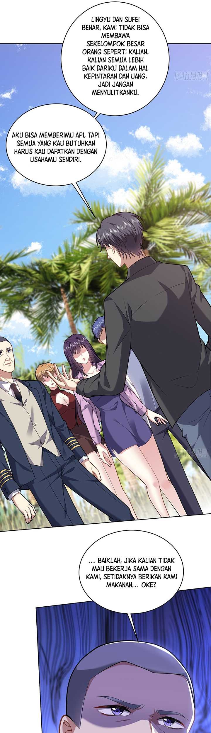 On a Deserted Island with Beautiful Sisters Chapter 5 - halaman 41
