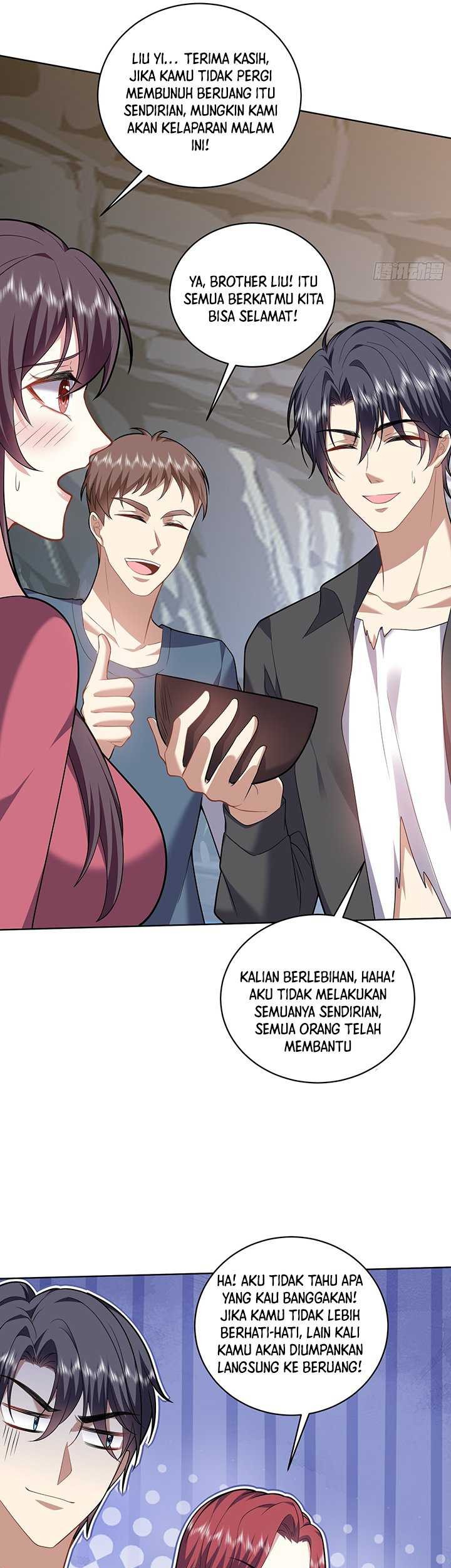 On a Deserted Island with Beautiful Sisters Chapter 6 - halaman 43