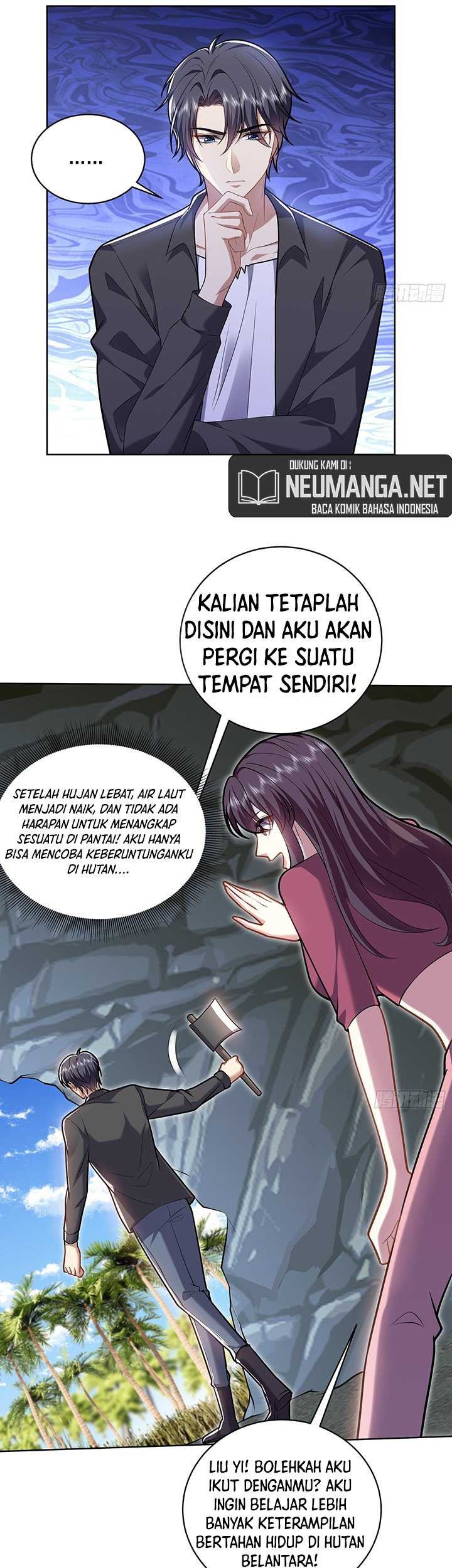 On a Deserted Island with Beautiful Sisters Chapter 6 - halaman 6