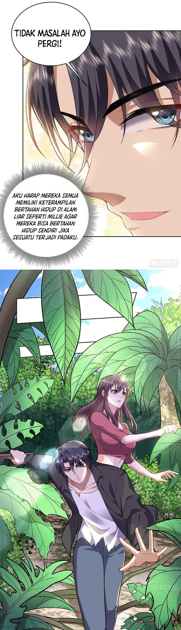 On a Deserted Island with Beautiful Sisters Chapter 6 - halaman 8