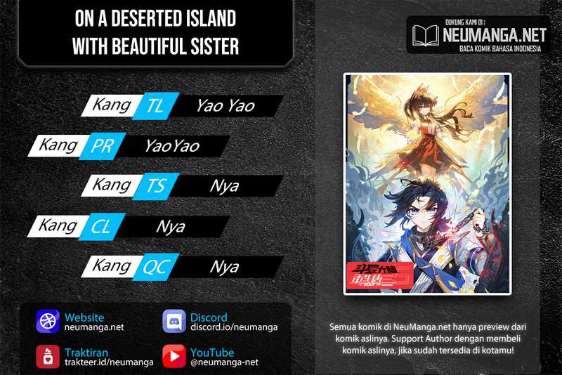 On a Deserted Island with Beautiful Sisters Chapter 7 - halaman 1