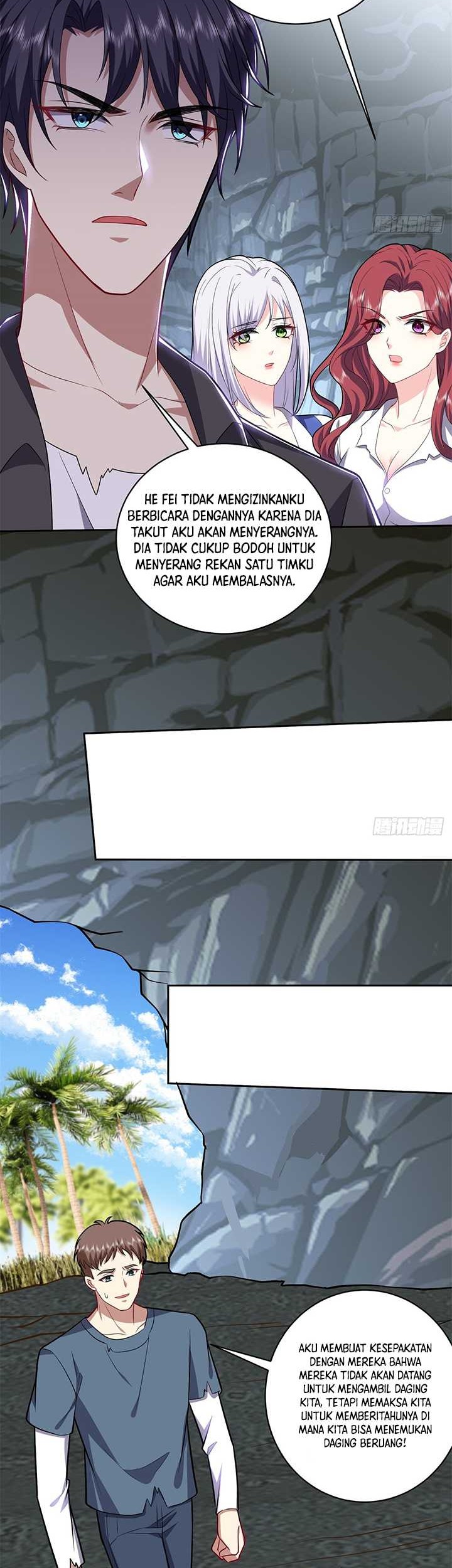 On a Deserted Island with Beautiful Sisters Chapter 7 - halaman 13