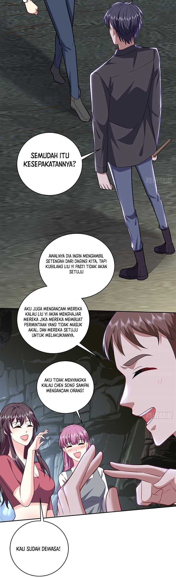 On a Deserted Island with Beautiful Sisters Chapter 7 - halaman 14