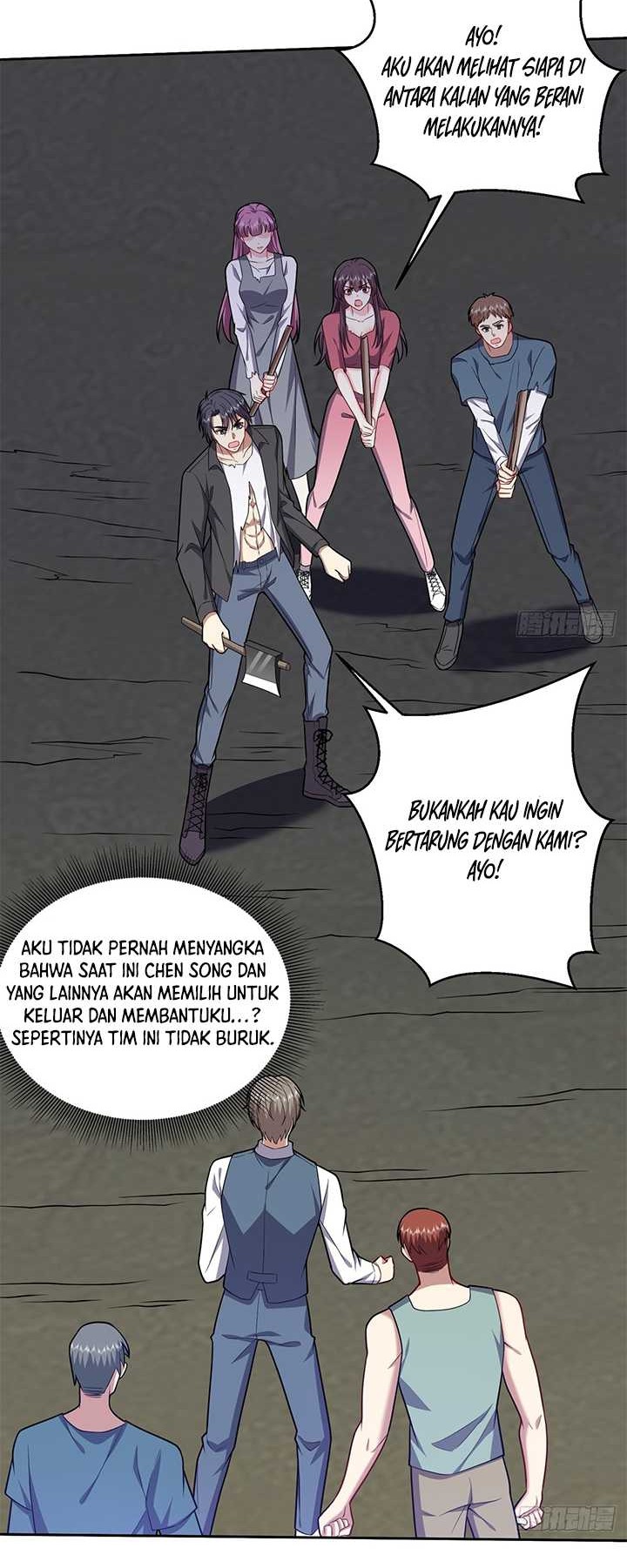 On a Deserted Island with Beautiful Sisters Chapter 7 - halaman 7