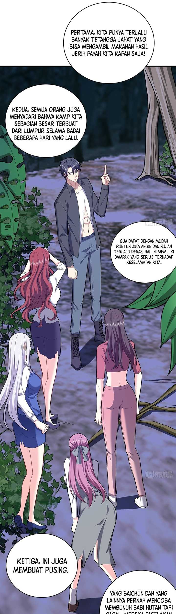 On a Deserted Island with Beautiful Sisters Chapter 8 - halaman 11