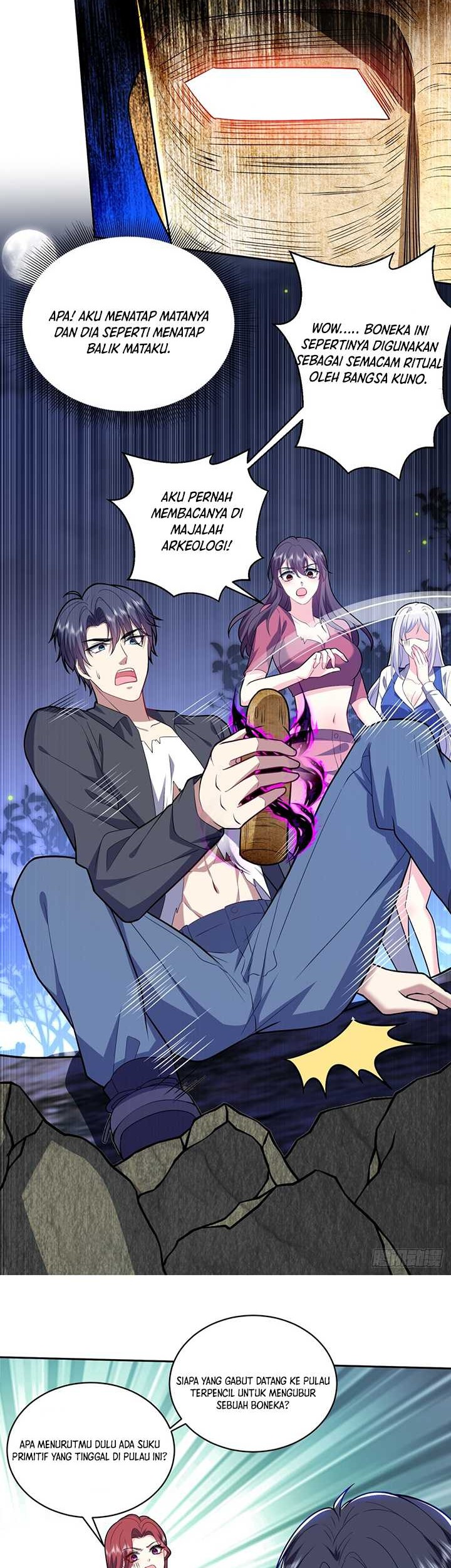 On a Deserted Island with Beautiful Sisters Chapter 8 - halaman 24