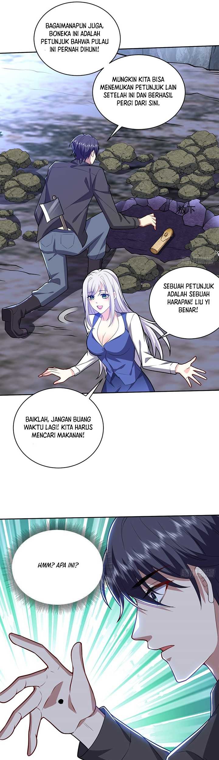 On a Deserted Island with Beautiful Sisters Chapter 8 - halaman 26