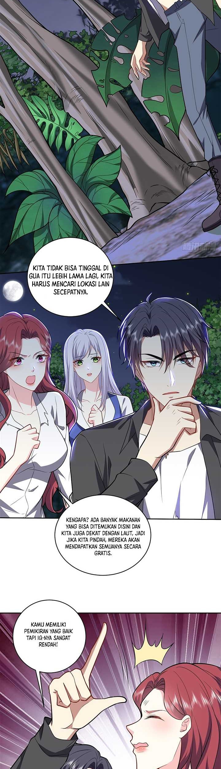 On a Deserted Island with Beautiful Sisters Chapter 8 - halaman 9