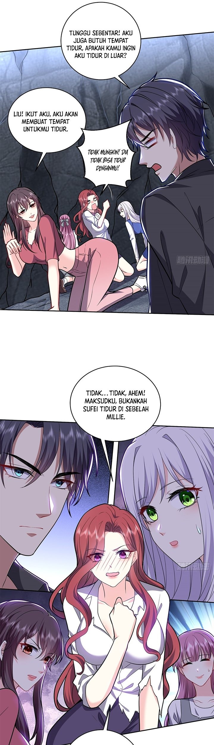 On a Deserted Island with Beautiful Sisters Chapter 9 - halaman 14