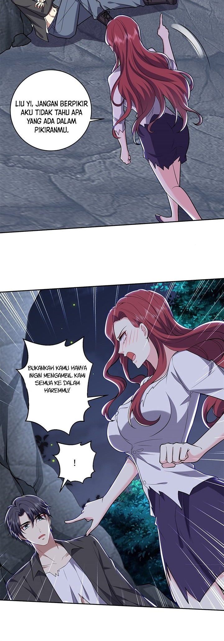 On a Deserted Island with Beautiful Sisters Chapter 9 - halaman 17