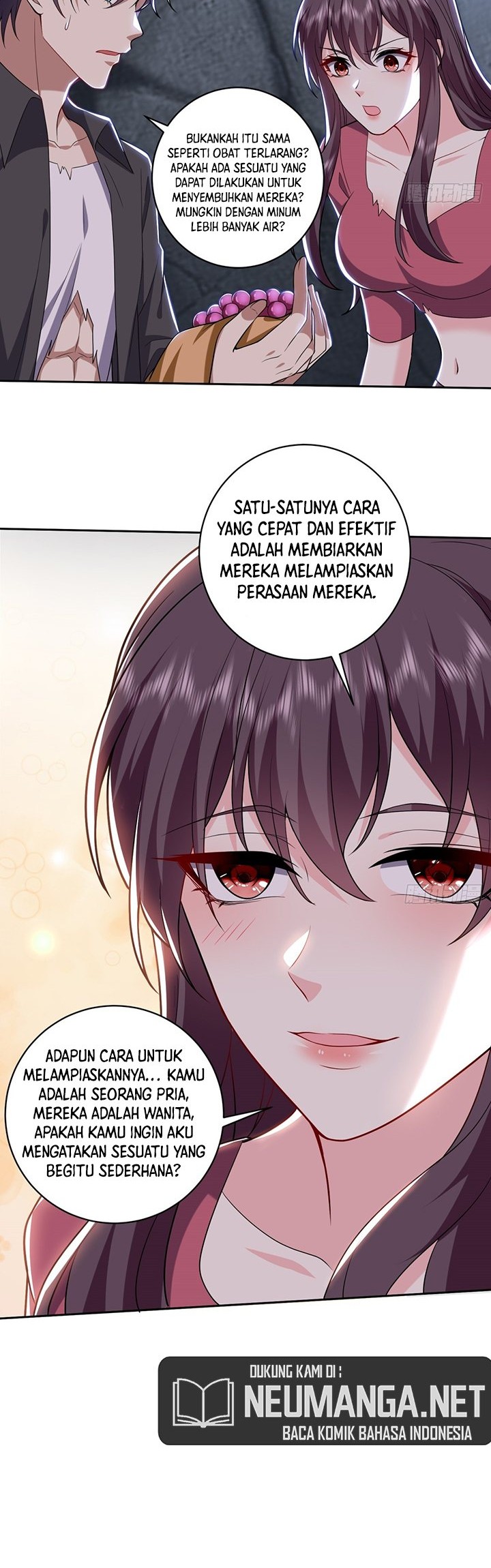 On a Deserted Island with Beautiful Sisters Chapter 9 - halaman 25