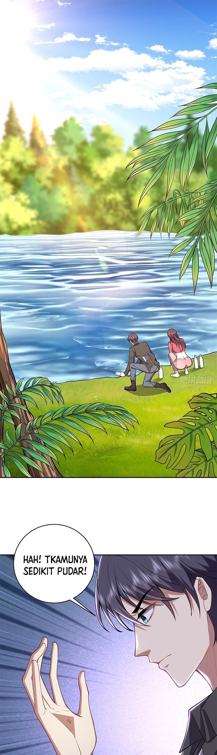 On a Deserted Island with Beautiful Sisters Chapter 9 - halaman 3