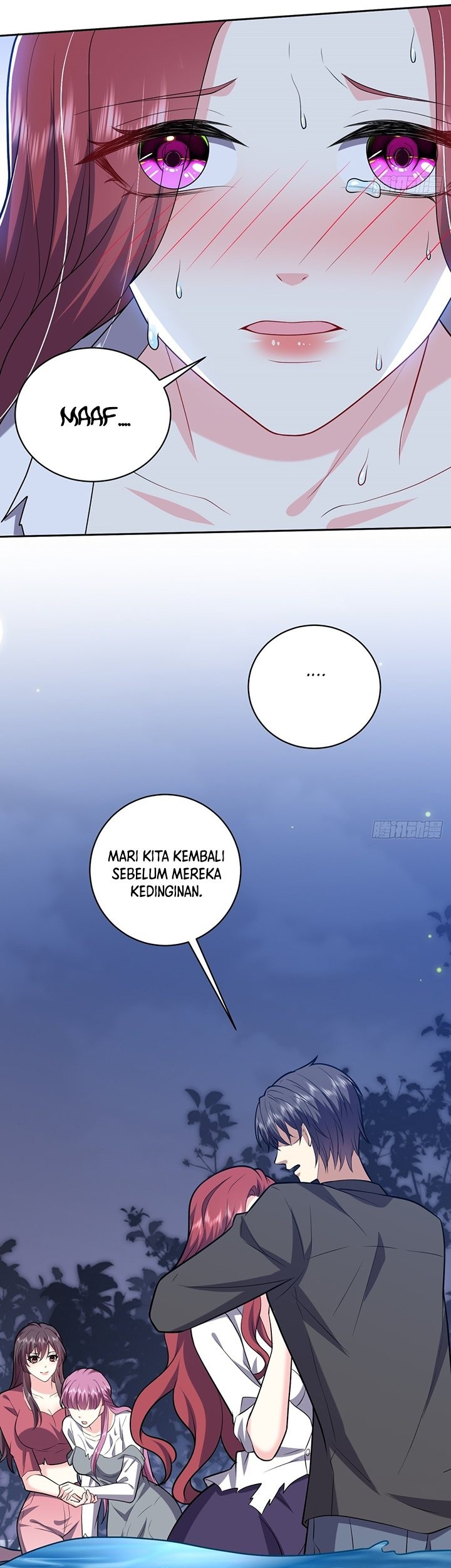 On a Deserted Island with Beautiful Sisters Chapter 9 - halaman 32