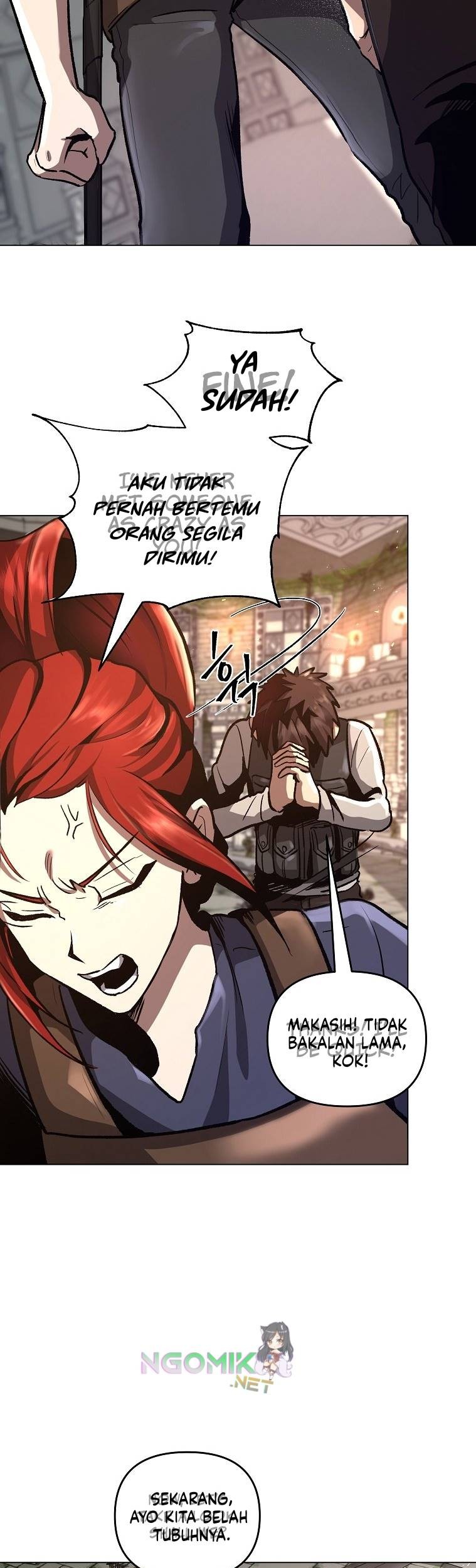 On My Way to Kill God Chapter 20 - halaman 12