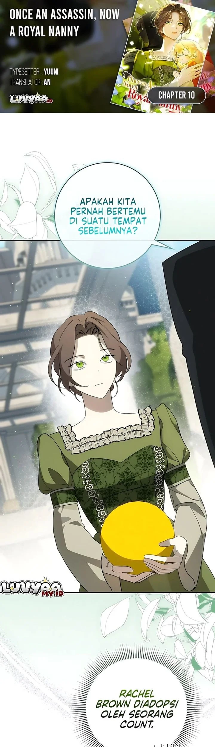 Once an Assassin, Now a Royal Nanny Chapter 10 - halaman 1
