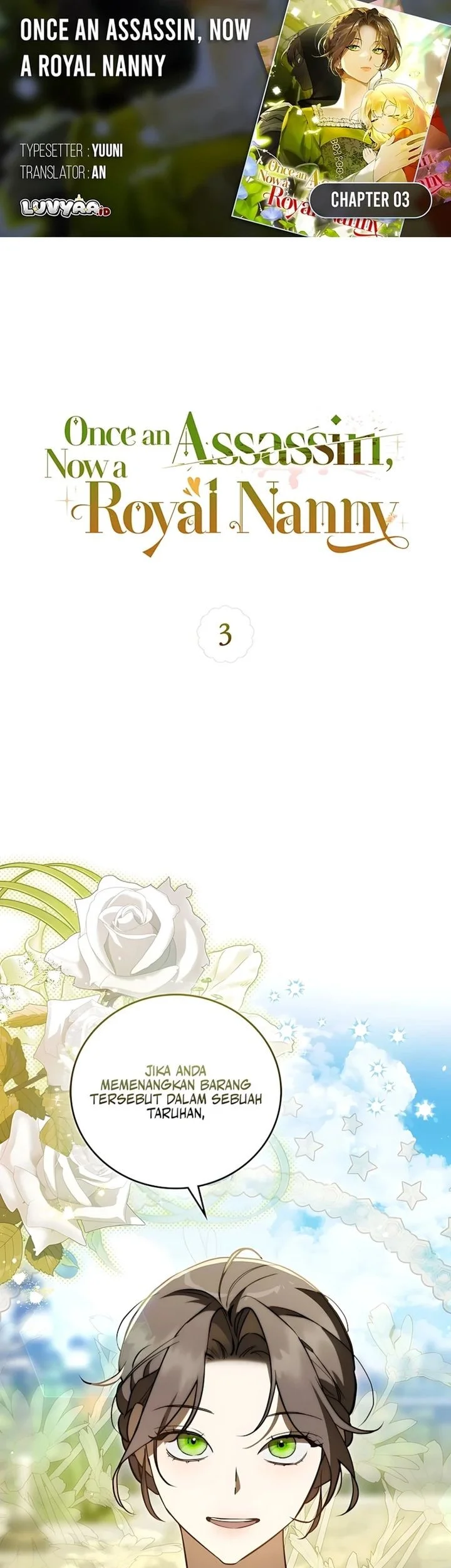 Once an Assassin, Now a Royal Nanny Chapter 3 - halaman 1