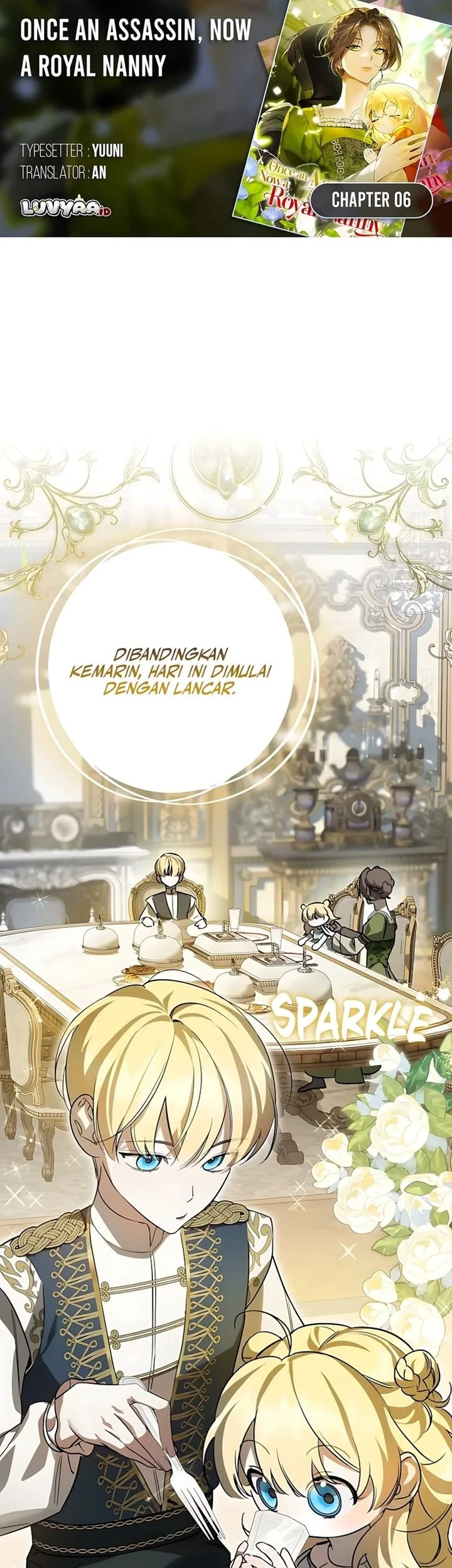 Once an Assassin, Now a Royal Nanny Chapter 6 - halaman 1