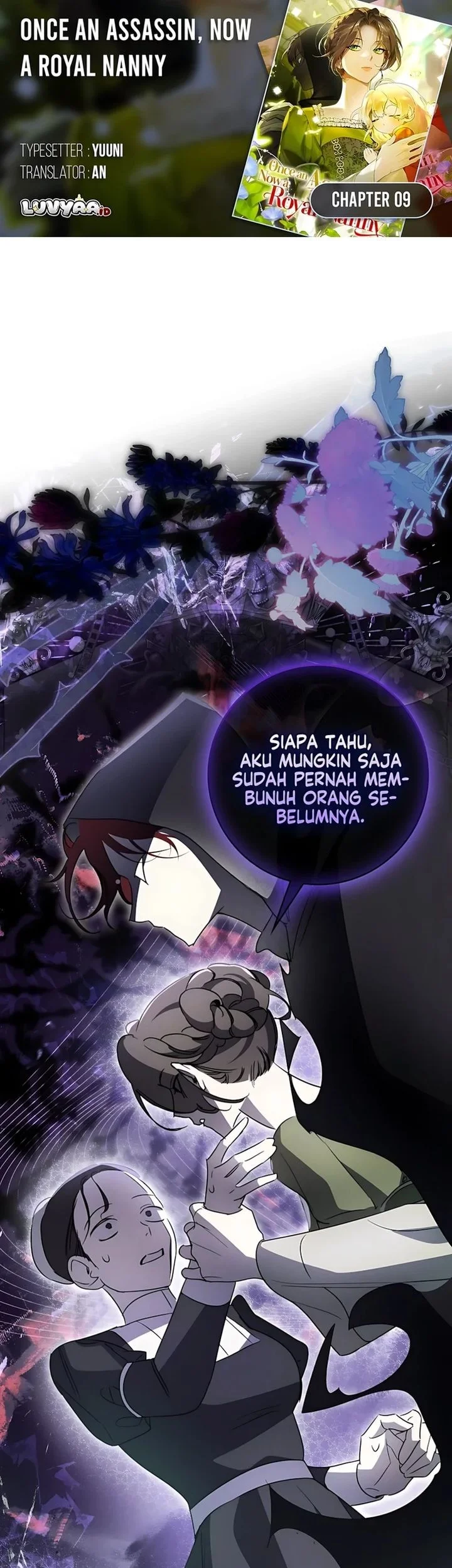 Once an Assassin, Now a Royal Nanny Chapter 9 - halaman 1