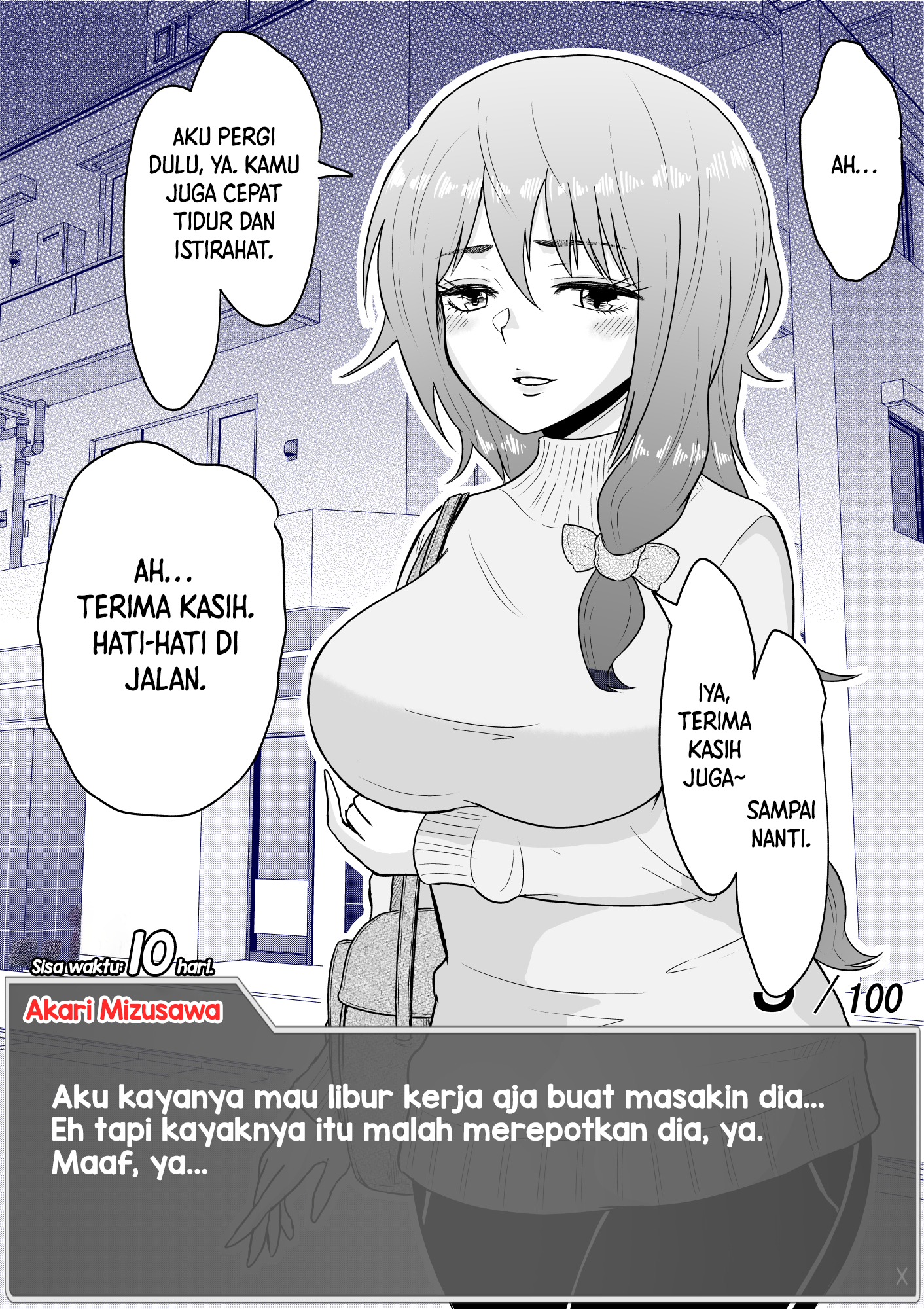 One Day a Message Window Appeared Out of Nowhere!? Chapter 10 - halaman 8