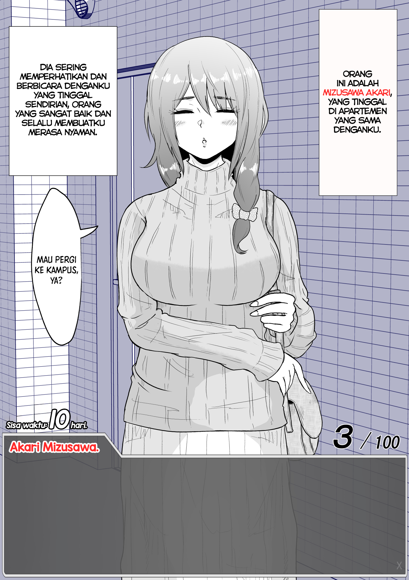 One Day a Message Window Appeared Out of Nowhere!? Chapter 2 - halaman 1