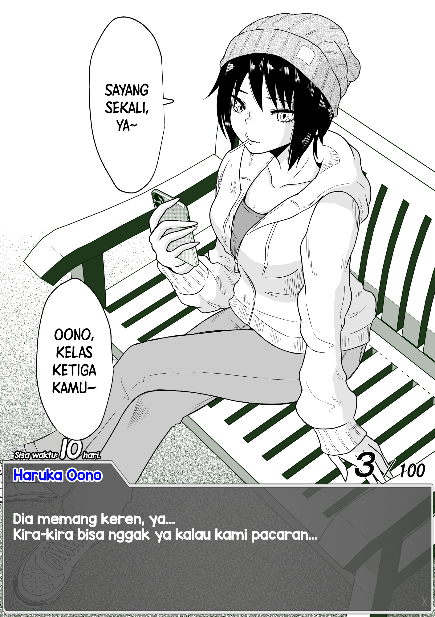 One Day a Message Window Appeared Out of Nowhere!? Chapter 4 - halaman 1