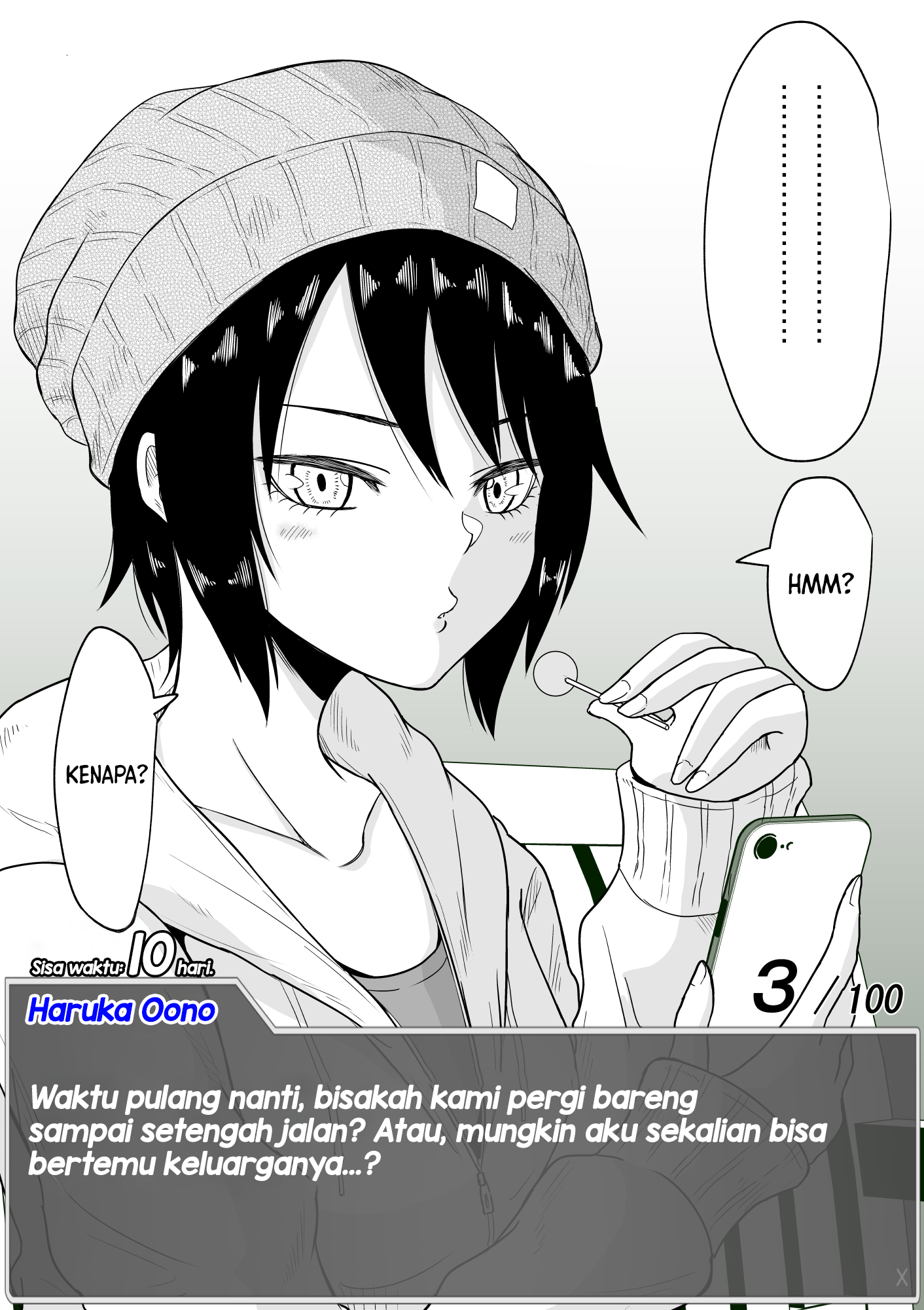One Day a Message Window Appeared Out of Nowhere!? Chapter 4 - halaman 2