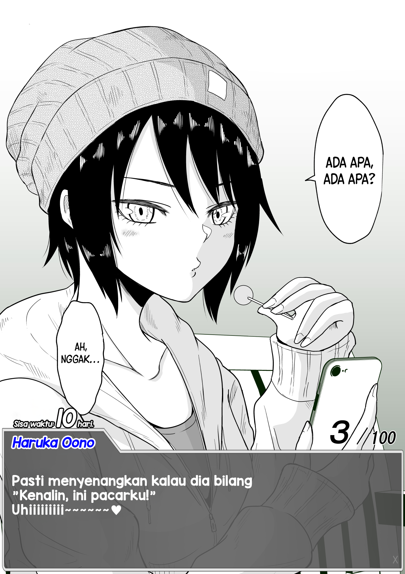 One Day a Message Window Appeared Out of Nowhere!? Chapter 4 - halaman 3