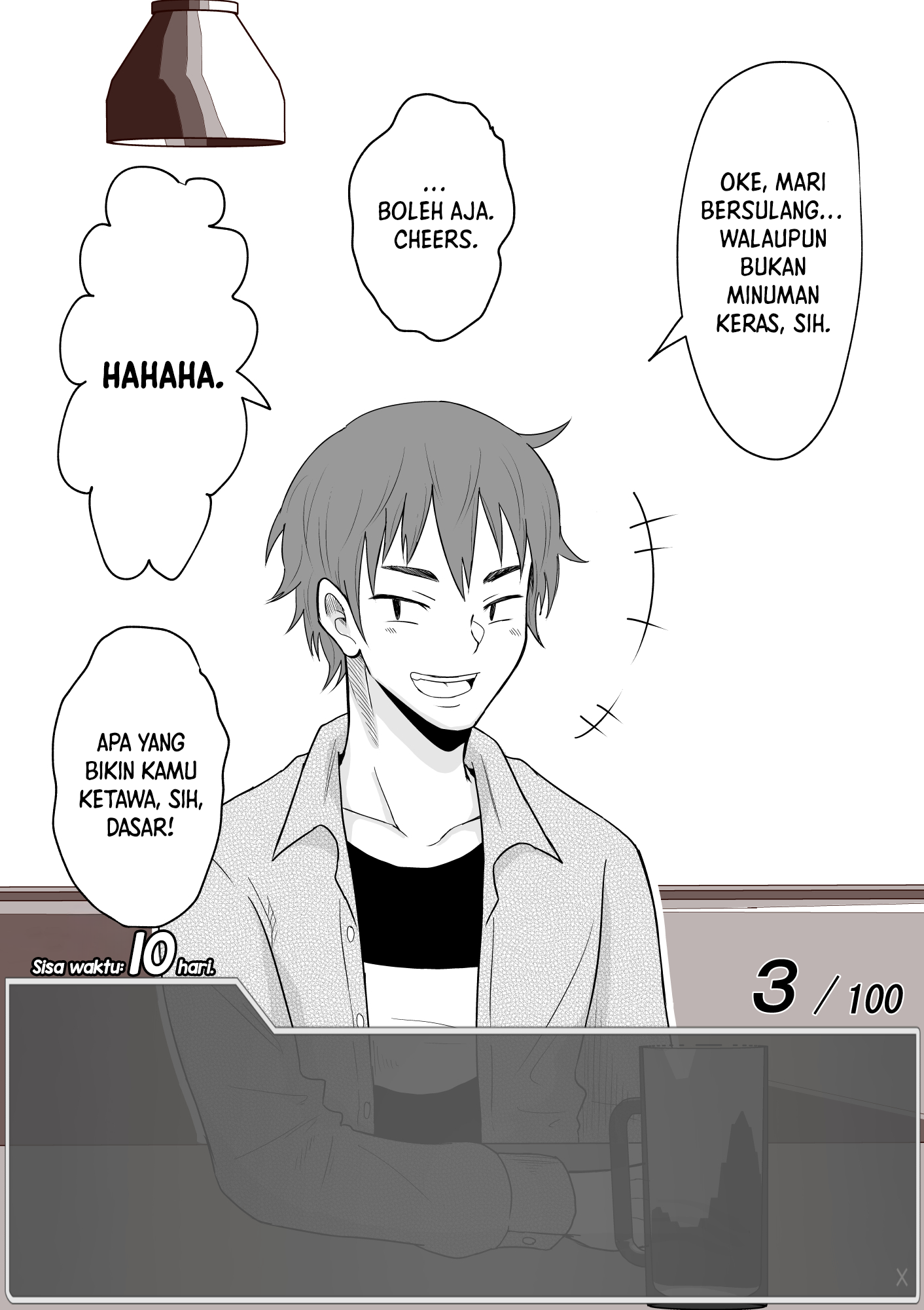 One Day a Message Window Appeared Out of Nowhere!? Chapter 9 - halaman 4