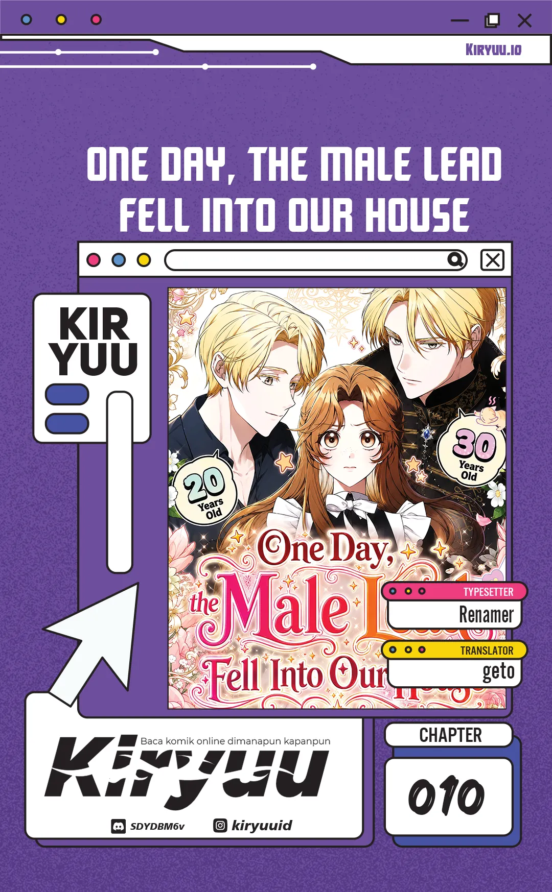 One Day, the Male Lead Fell Into Our House Chapter 10 - halaman 1