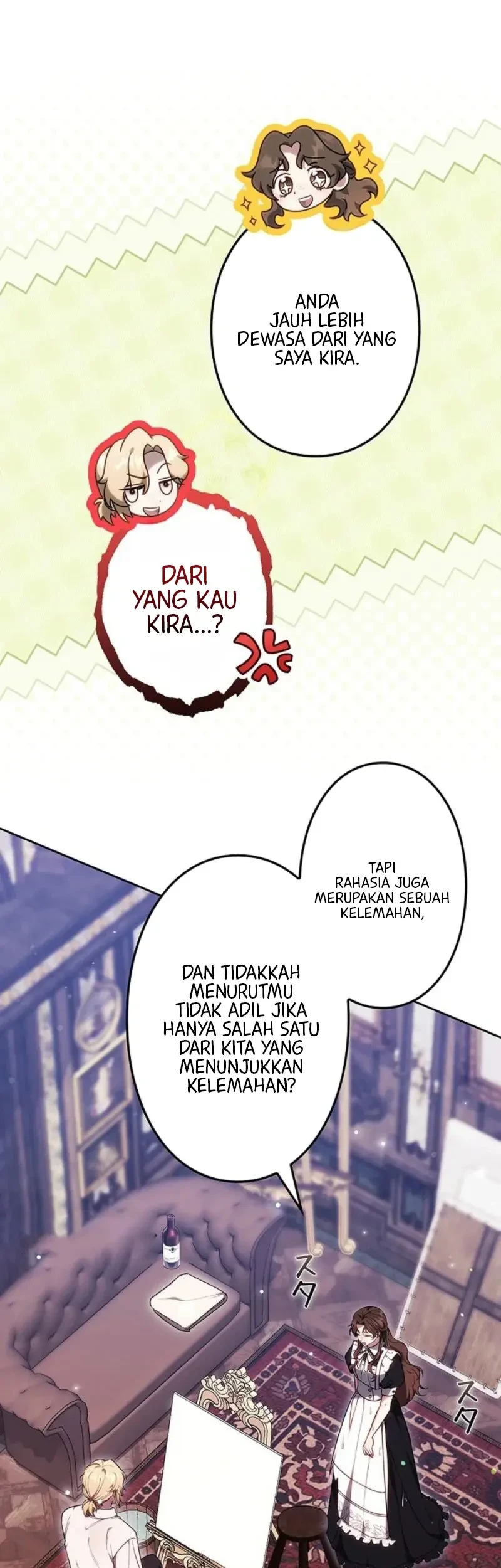 One Day, the Male Lead Fell Into Our House Chapter 11 - halaman 77