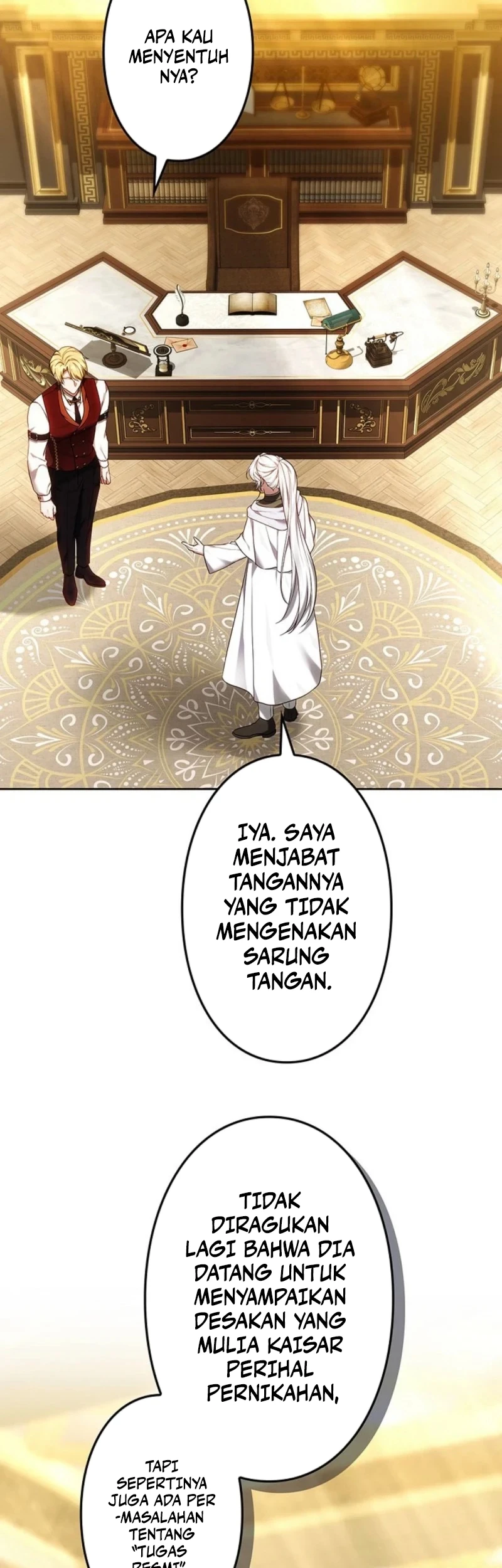 One Day, the Male Lead Fell Into Our House Chapter 13 - halaman 48