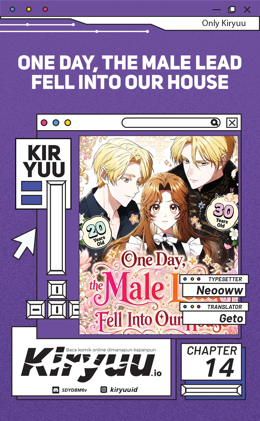 One Day, the Male Lead Fell Into Our House Chapter 14 - halaman 1