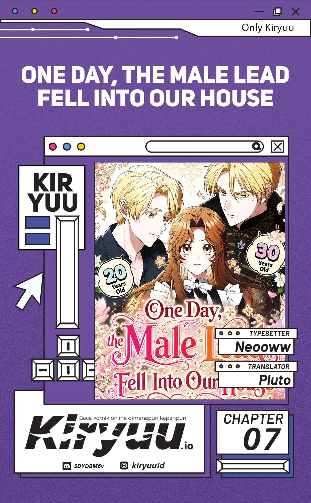 One Day, the Male Lead Fell Into Our House Chapter 7 - halaman 1