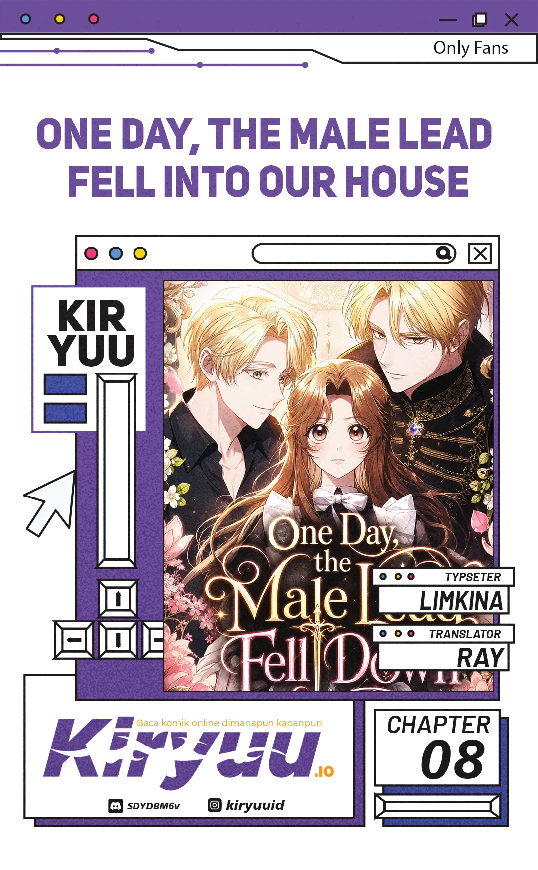 One Day, the Male Lead Fell Into Our House Chapter 8 - halaman 1